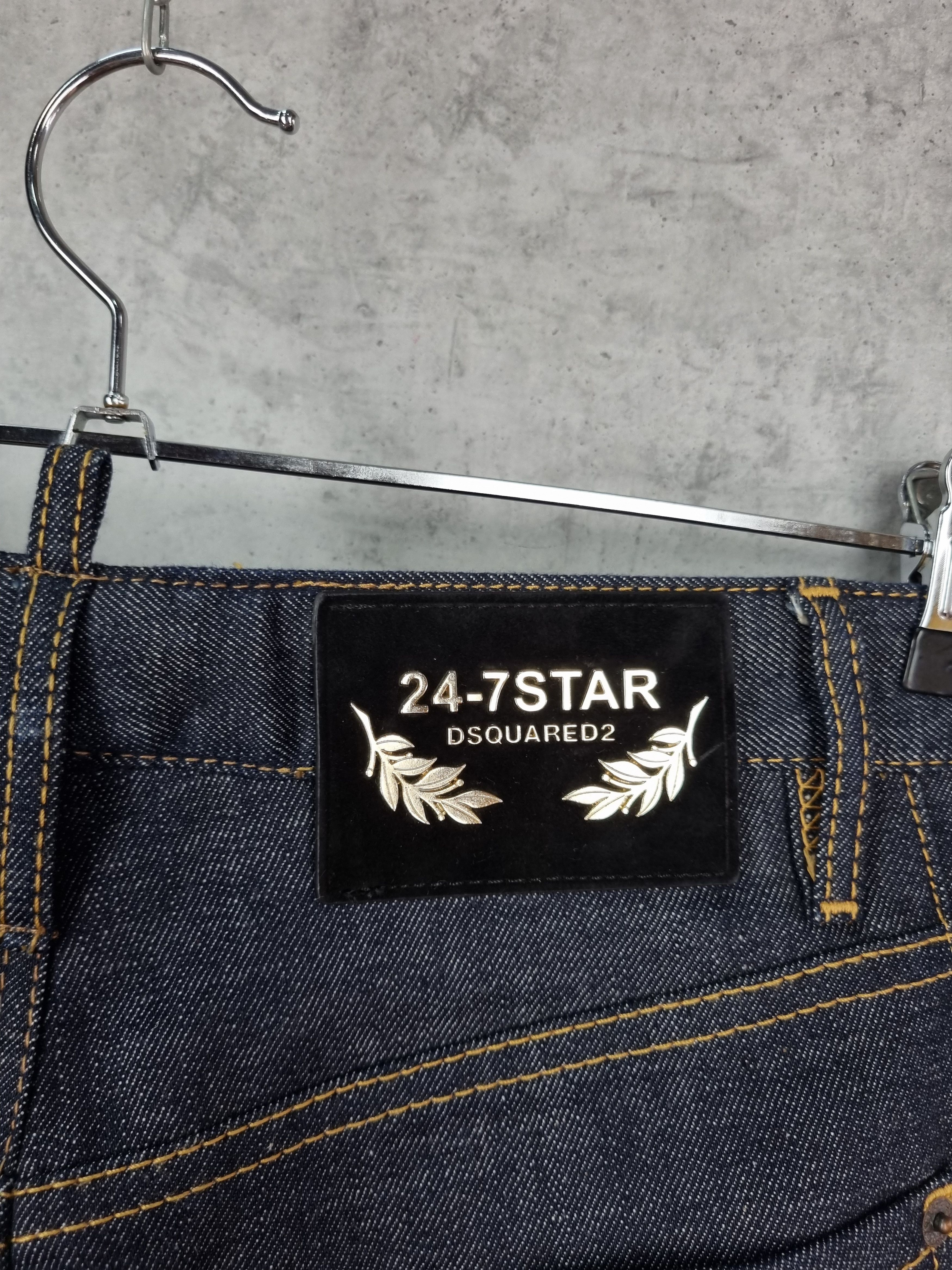 Dsquared2 DSQUARED2 Italian Raw Denim Skinny Jeans Size US 32 / EU 48 - 7 Thumbnail