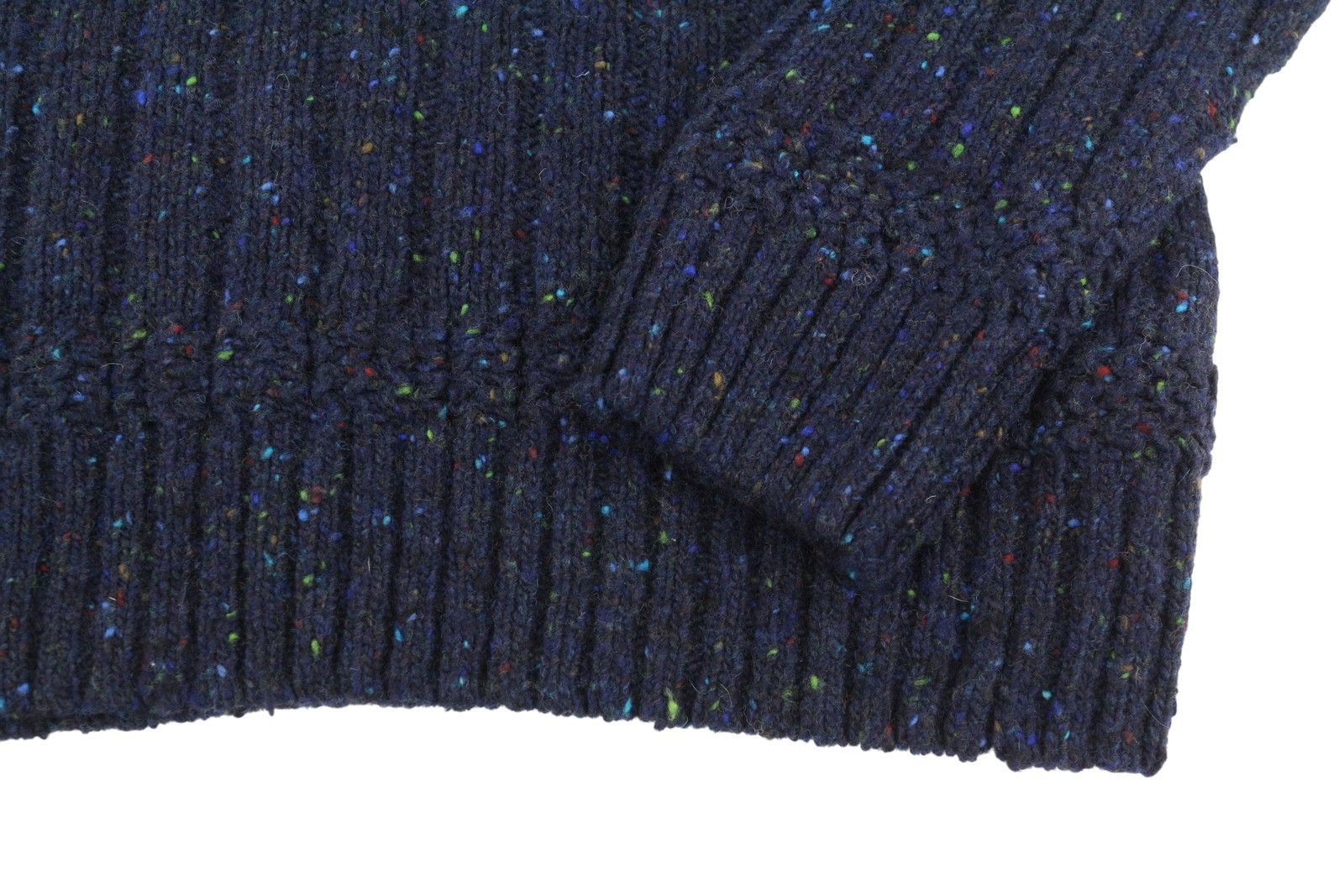 Gant NEPS BUTTONS MOCK NECK 2XL Evening Blue Wool Blend 87250 Size US XXL / EU 58 / 5 - 5 Thumbnail
