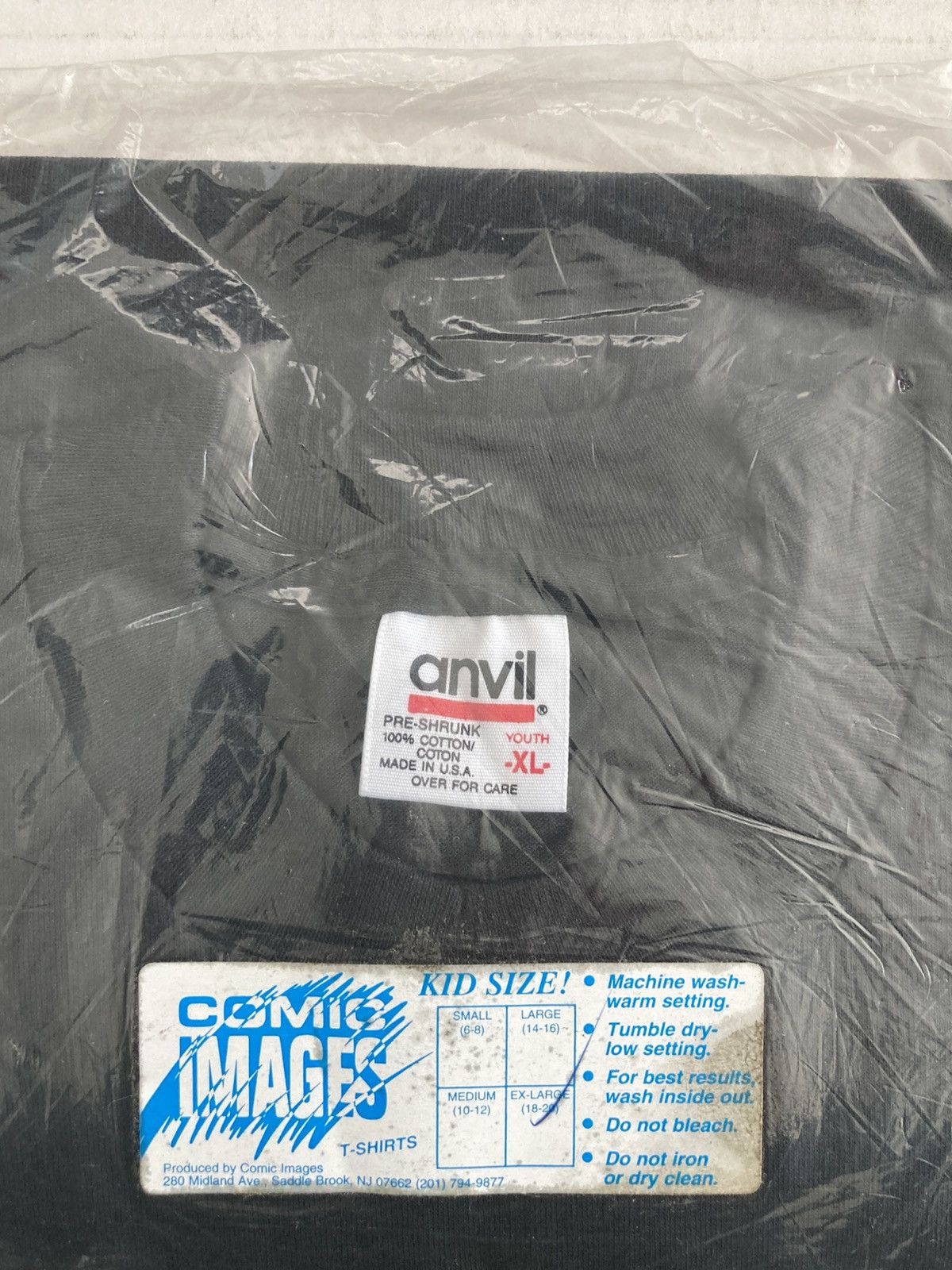 Anvil SABRETOOTH MARVEL COMICS 1993 SHIRT VINTAGE WOLVERINE X-MEN Size US XL / EU 56 / 4 - 6 Thumbnail