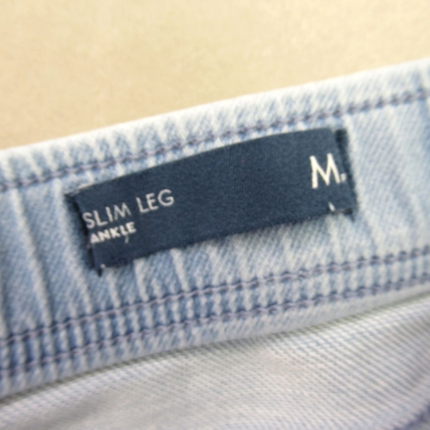 J. Jill J. Jill Jeans Womens Medium Denim Pockets Blue Straight Leg Slim Ankle Size 24" / US 00 / IT 34 - 4 Thumbnail