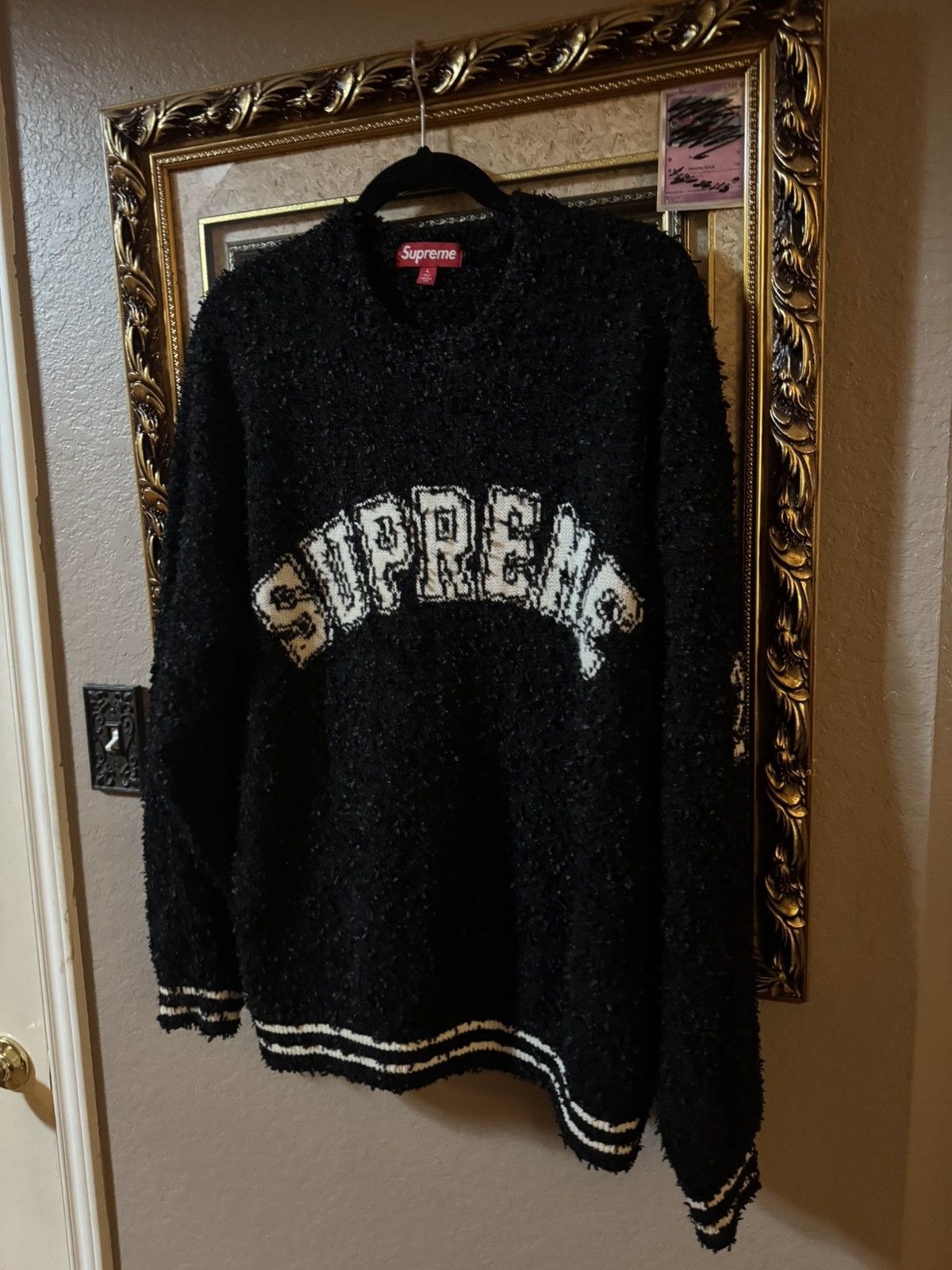 Supreme SS25 Supreme Textured Arc Sweater Size US L / EU 52-54 / 3 - 2 Thumbnail