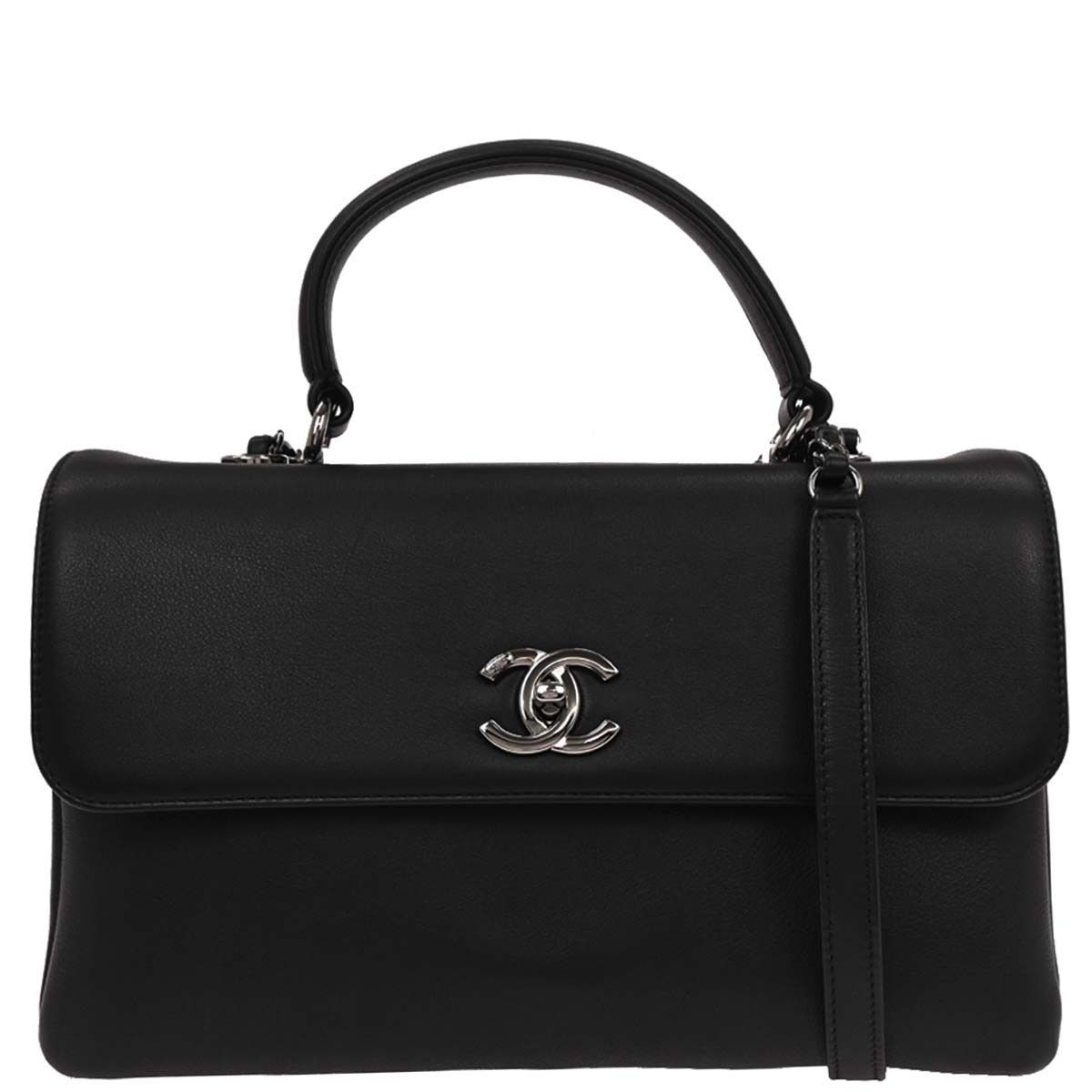 Chanel Chanel Trendy CC Top Handle Bag Quilted Lambskin Size ONE SIZE - 1 Thumbnail