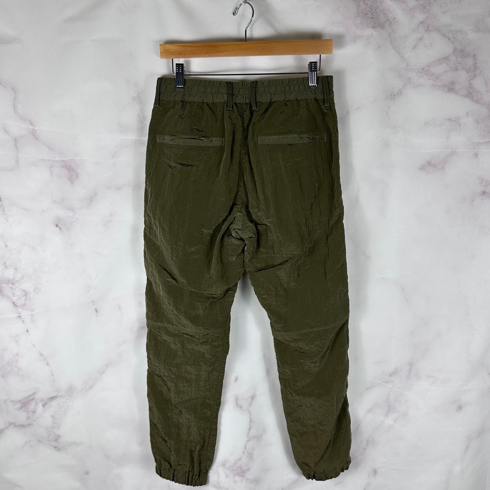 NANO universe Noble Nylon Olive Green Jogger Size US 30 / EU 46 - 5 Thumbnail