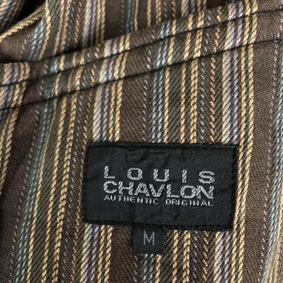 Japanese Brand 🔥BIKER HICKORY CHORE JACKET LOUIS CHAVLON ISSEY MIYAKE Size US M / EU 48-50 / 2 - 15 Thumbnail
