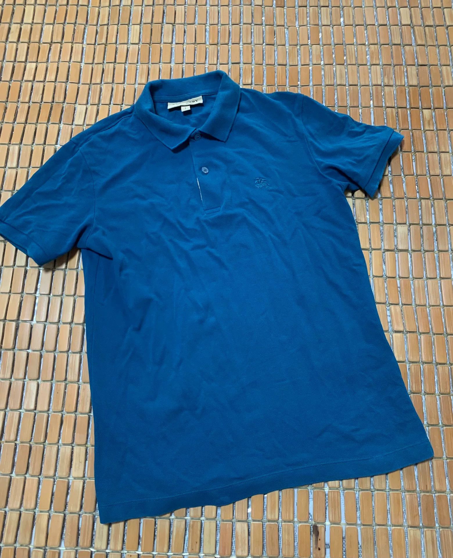 Burberry Burberry Horse Emblem Embroidered Polo Size US S / EU 44-46 / 1 - 1 Thumbnail
