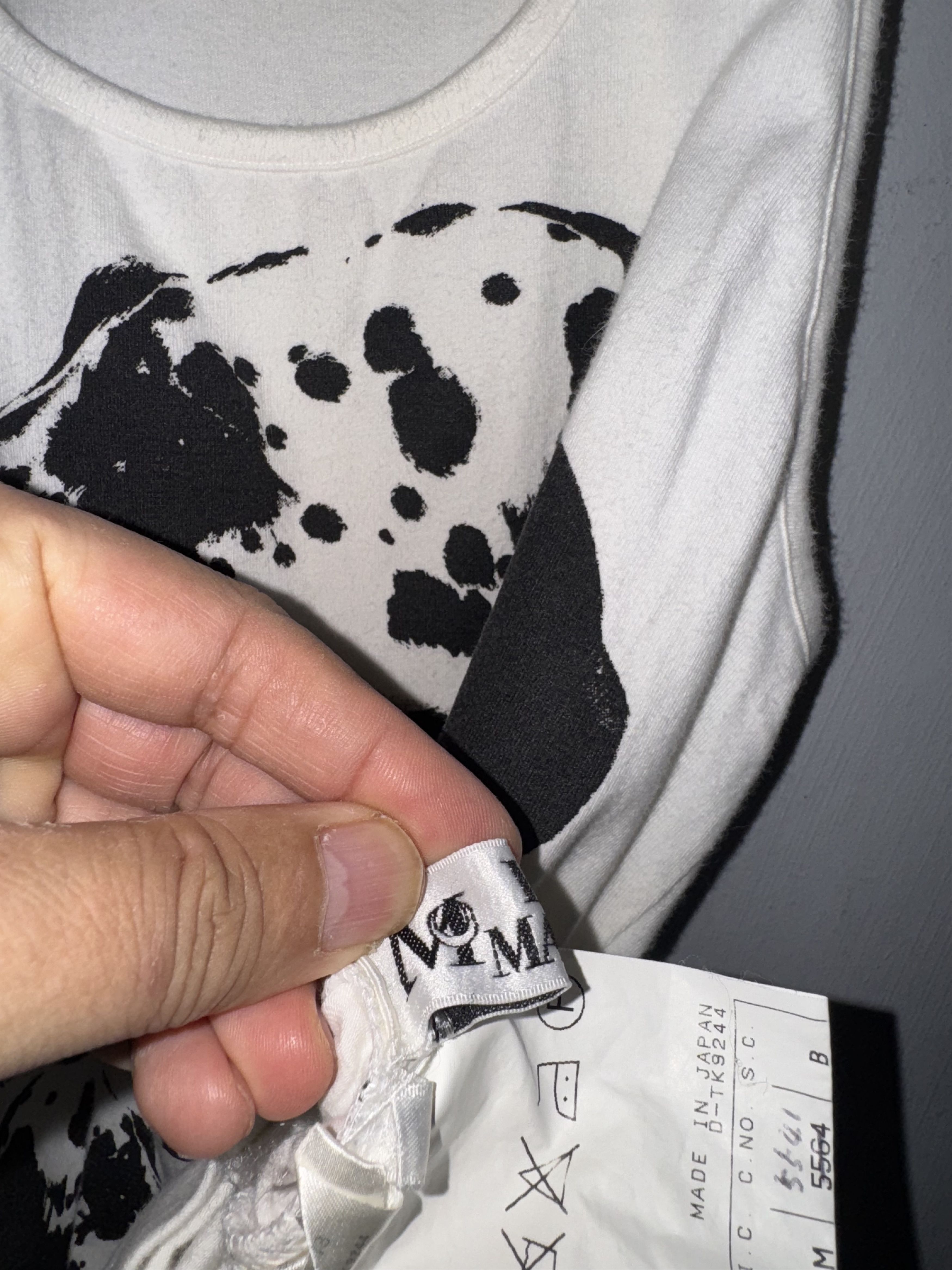 Designer × Japanese Brand Luna Mattino Dalmatian Dog Sleeveless Tank Top Size L / US 10 / IT 46 - 5 Thumbnail