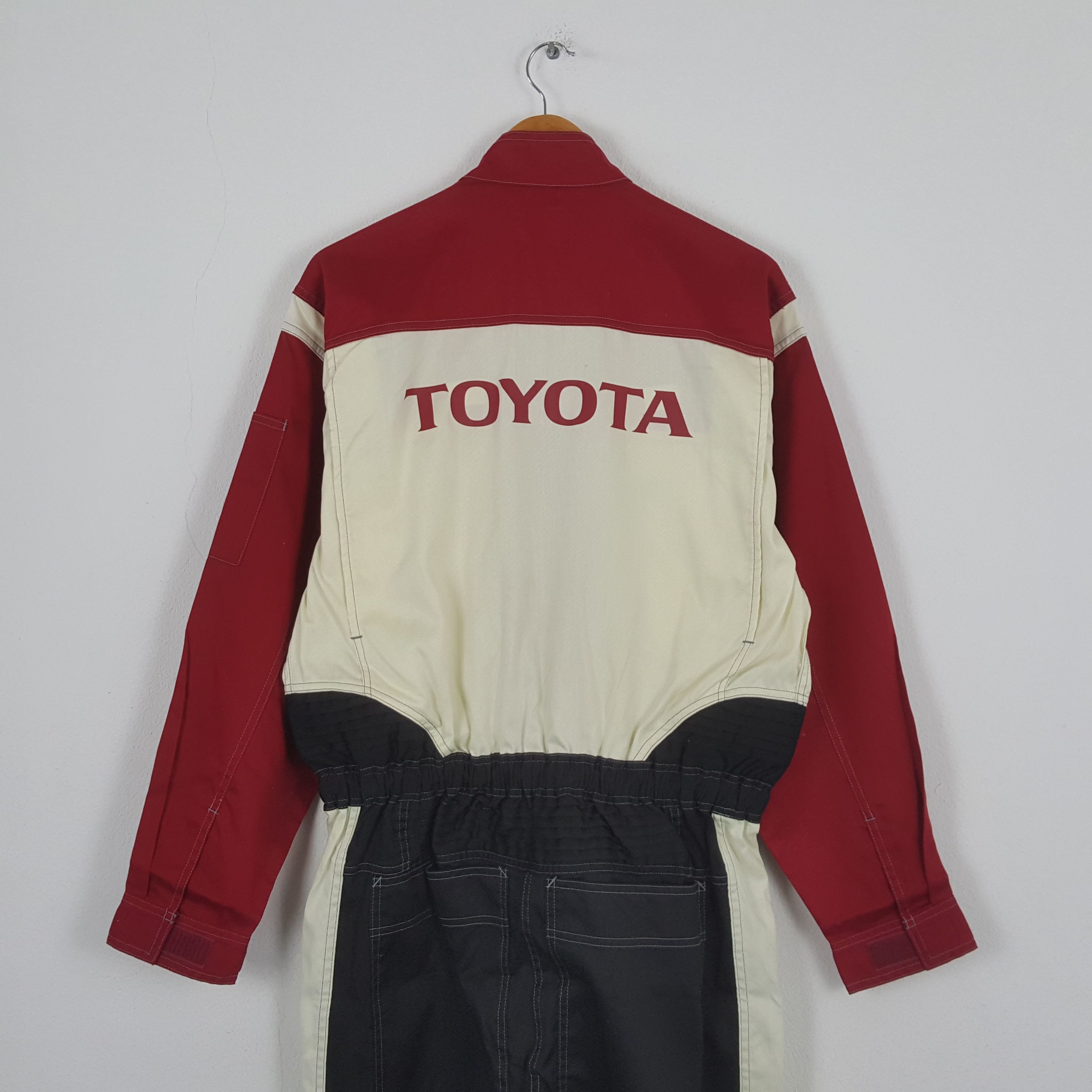 Japanese Brand Vintage Toyota Japanese Motorsport Racing Coverall RR19 Size US M / EU 48-50 / 2 - 2 Thumbnail