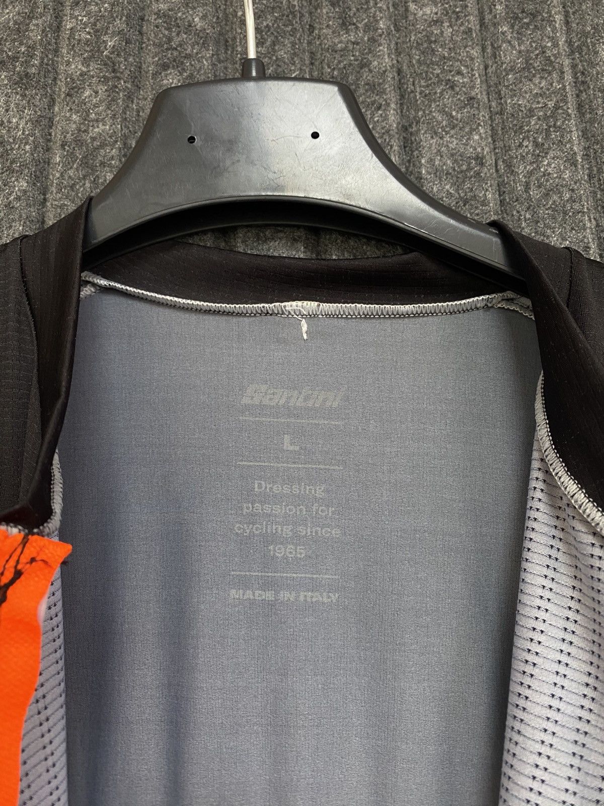 Other Vintage Santini Cycling Zip long sleeve Size US L / EU 52-54 / 3 - 6 Thumbnail