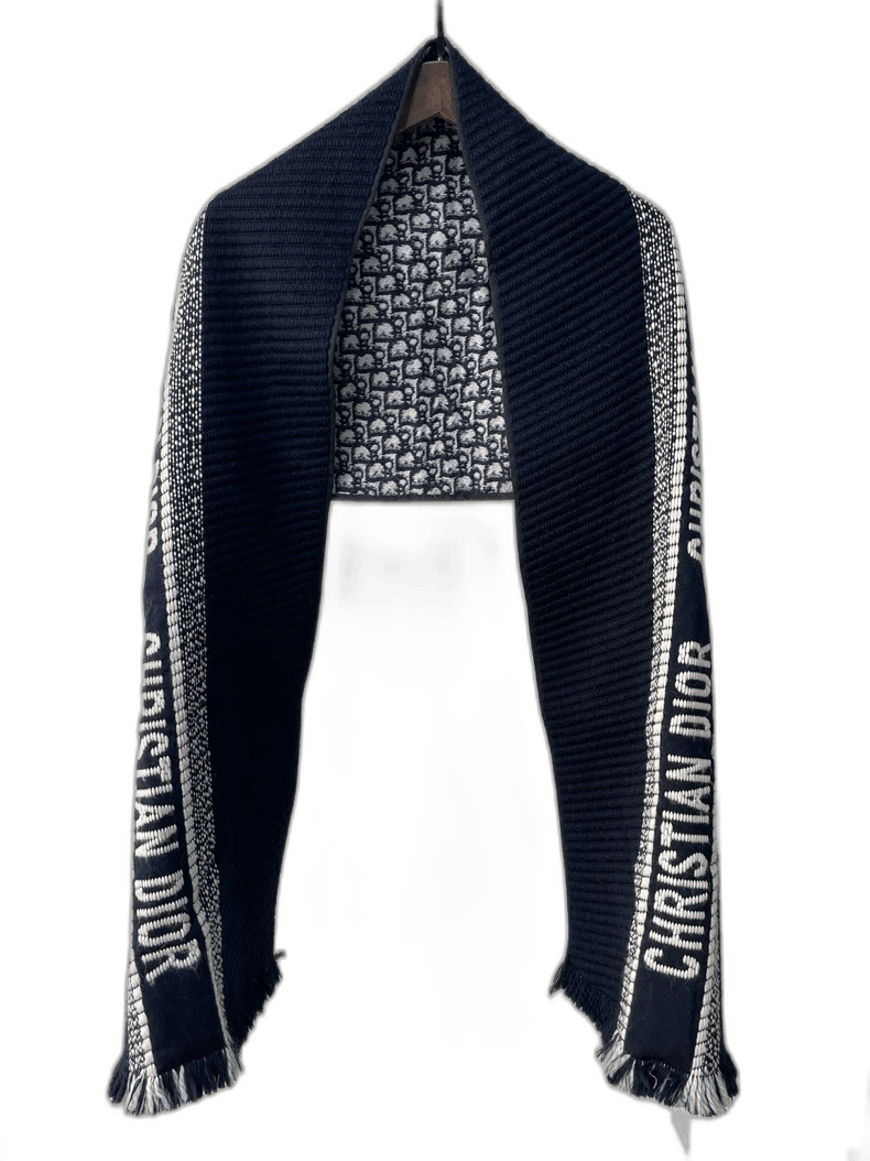 Dior Dior Reversible Scarf with Logo Design-yf Size ONE SIZE - 1 Thumbnail