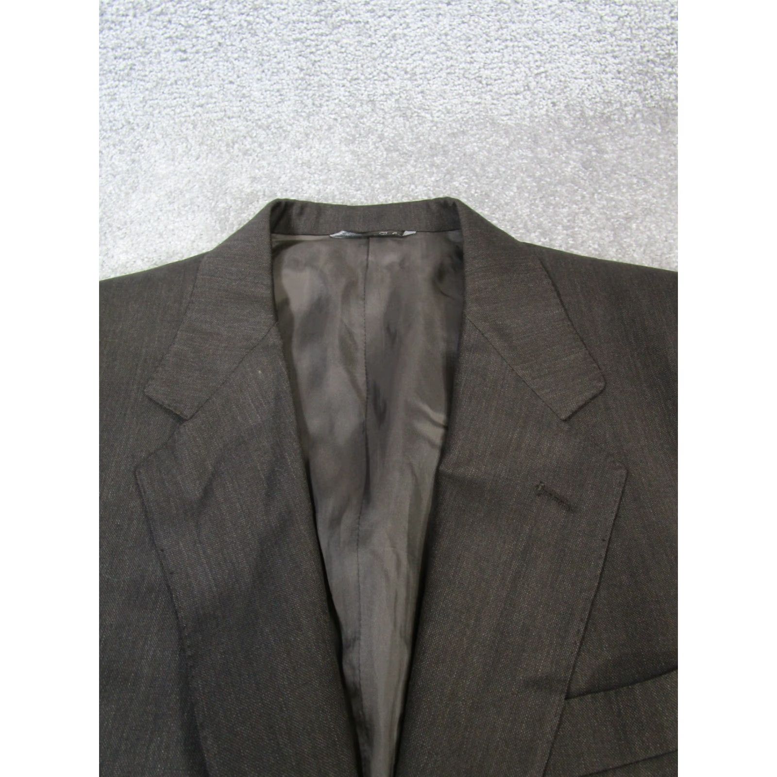 Canali Canali Blazer Mens 42 Brown Wool 2 Piece Regular Coat Sports Shirt? Size 42R - 2 Thumbnail