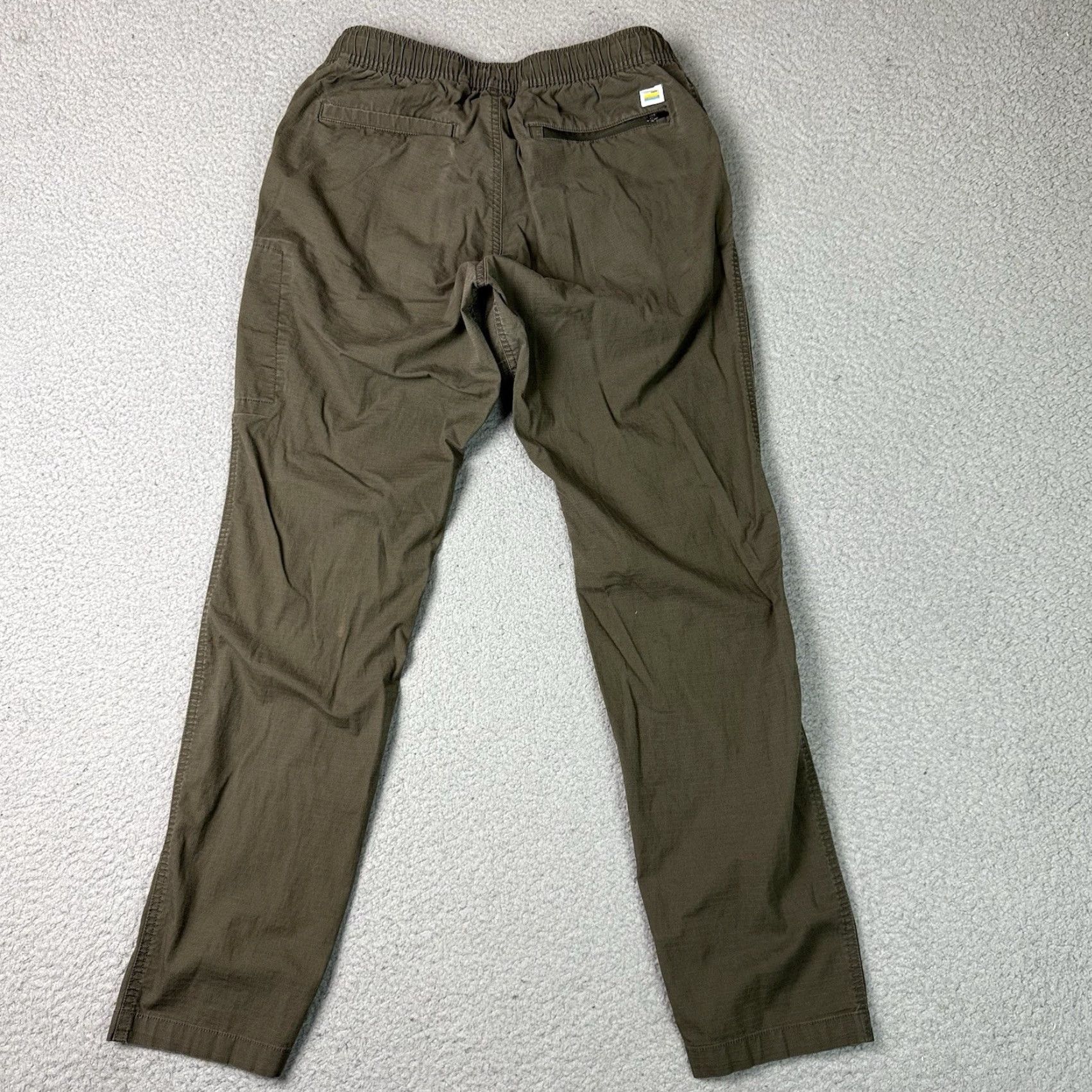 Vuori Vuori Pants Mens Small Brown Ripstop Jogger Cargo Distressed S Inseam 29 in Regular Straight Sit? Size US 28 / EU 44 - 6 Thumbnail