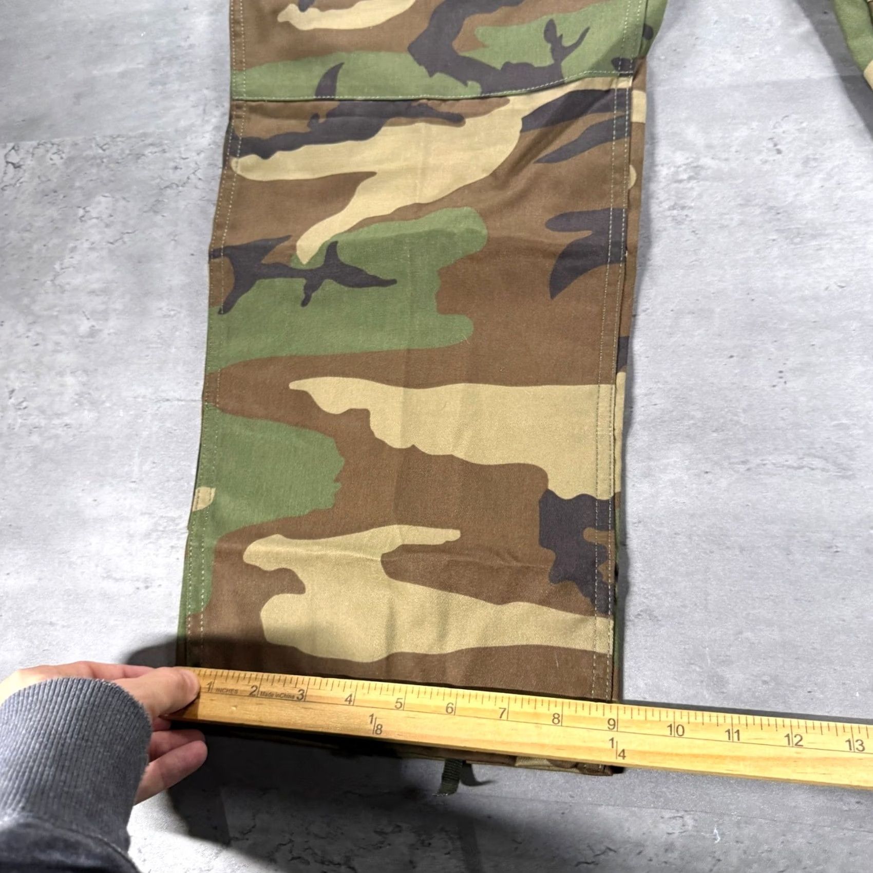 Backbone Backbone Cargo Pants Mens L 38x33 Woodland Camo Adjustable Waist Straight Leg Size US 38 / EU 54 - 6 Thumbnail