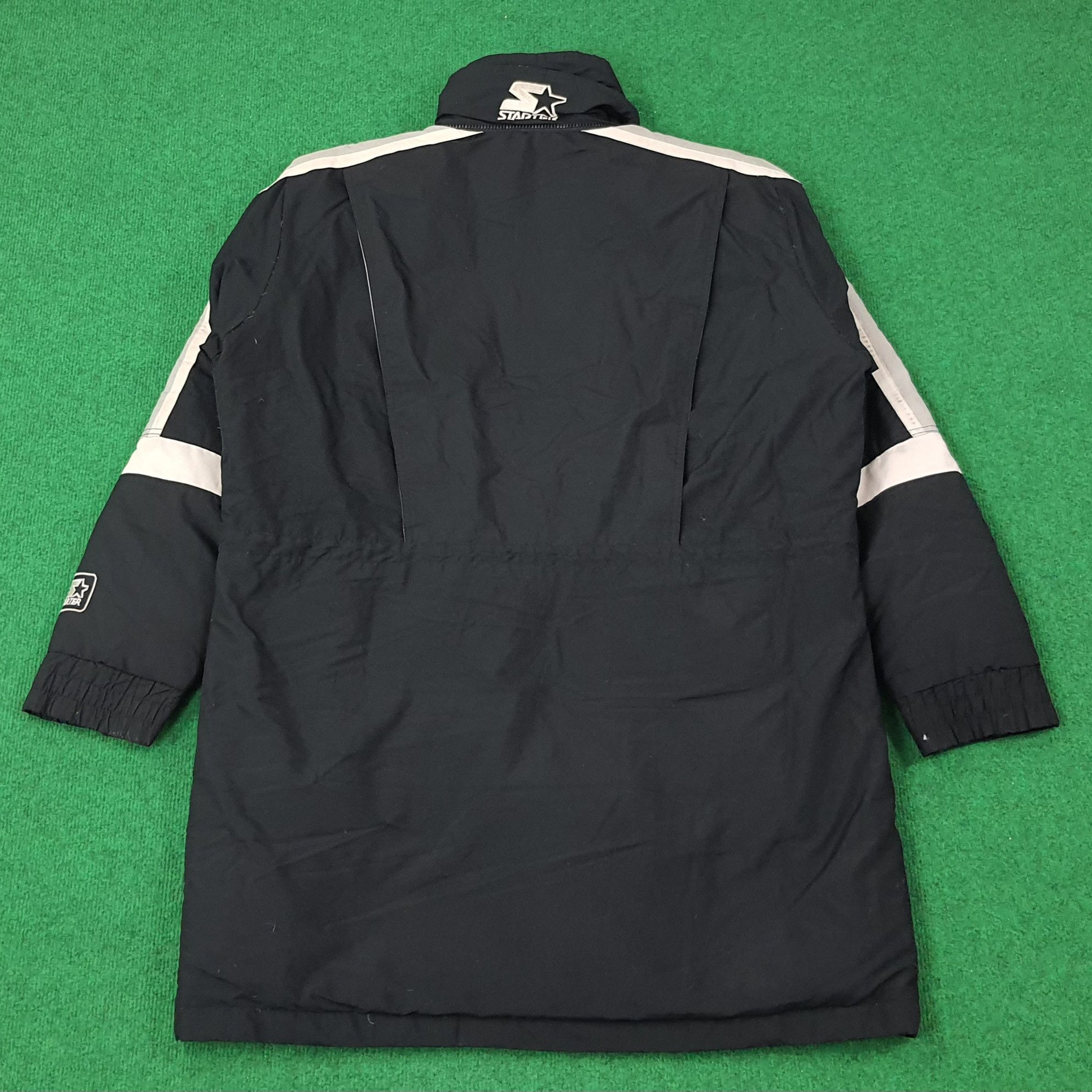 NFL × Starter × Vintage Vintage Starter NFL Raiders Sports Team Jacket C230N24 Size US XXL / EU 58 / 5 - 4 Thumbnail