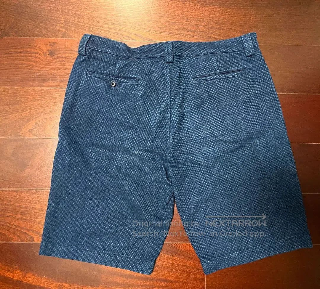 Blue Blue Japan blue blue japan dyed shorts. Size US 34 / EU 50 - 4 Thumbnail