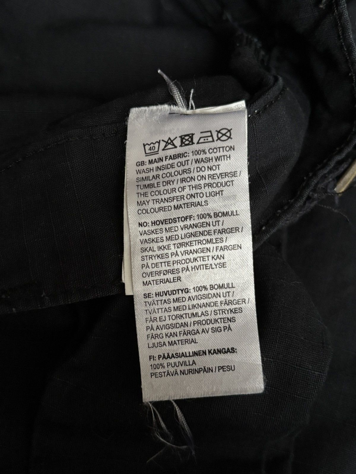 Japanese Brand × YOKE Yoke black cargo Size US 29 - 5 Thumbnail