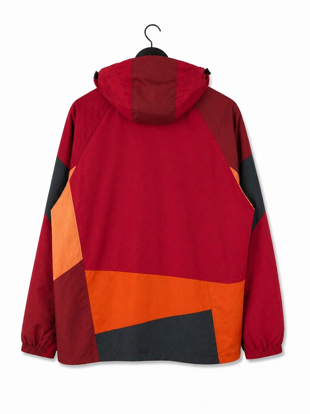 Manastash Manastash Colorblock Outdoor Red Orange Hood Mountain Parka Size US L / EU 52-54 / 3 - 2 Thumbnail