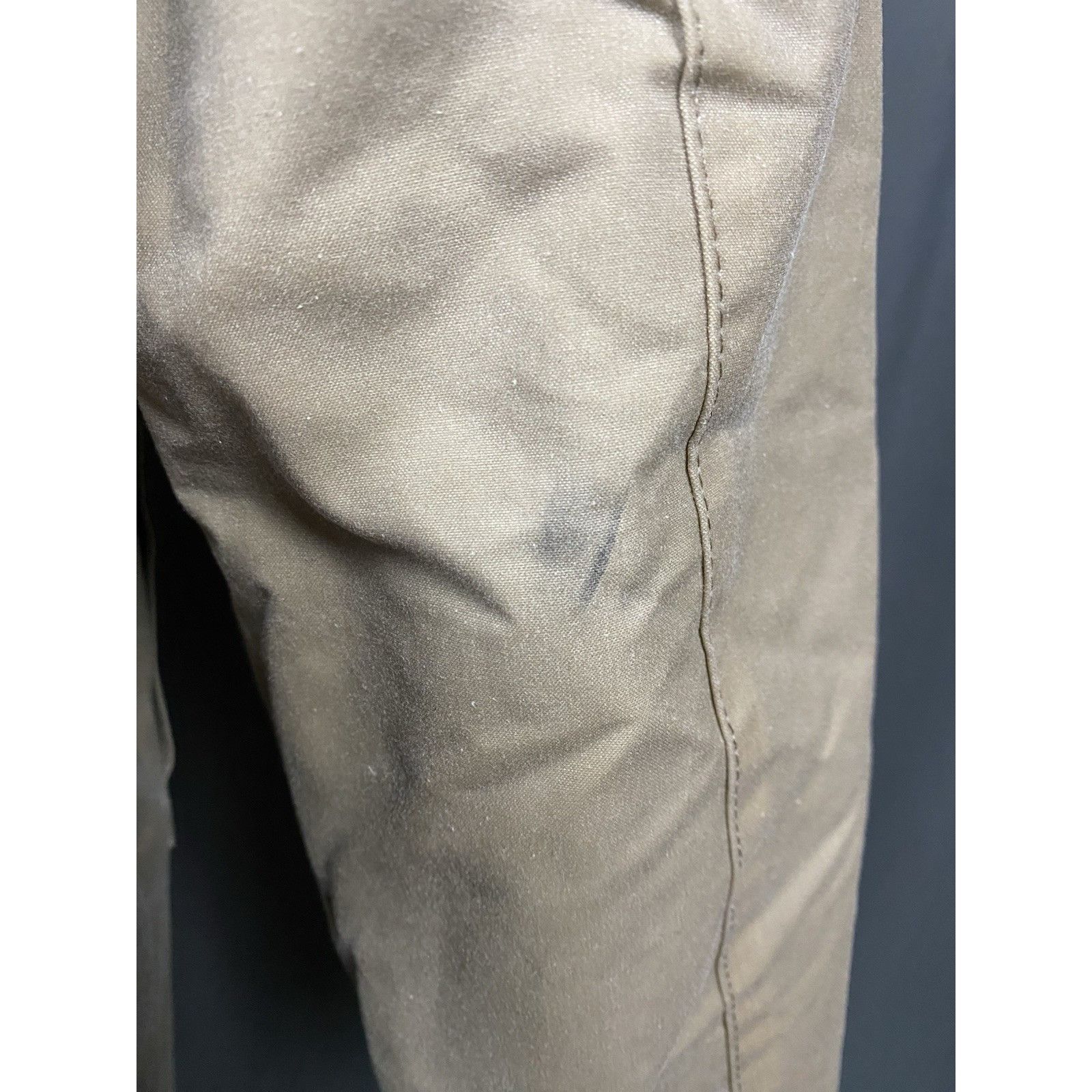 Barbour Barbour Int. Keelman Men's Beige Waxed Insulated Parka Jacke Size US M / EU 48-50 / 2 - 13 Thumbnail