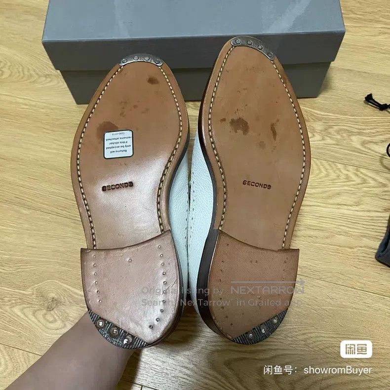 Thom Browne Thom Browne Wooden sole colorful ribbon leather shoes Size US 5.5 / IT 35.5 - 3 Thumbnail