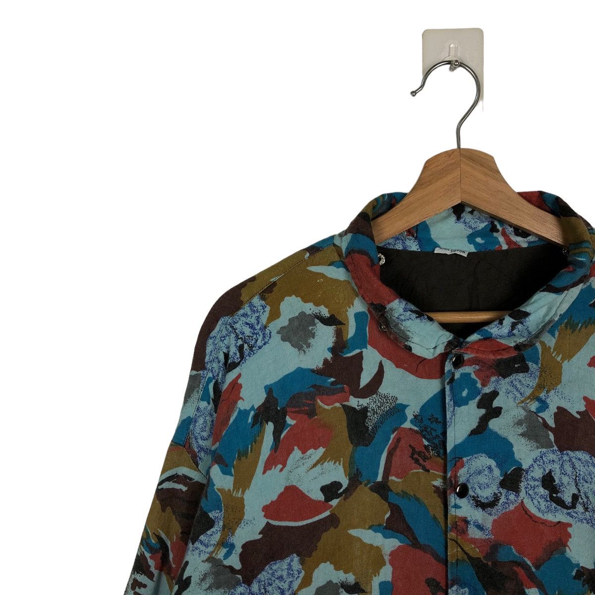 Japanese Brand VINTAGE SURVIVAL JACKET PAINT SPLASH OVERPRINT SN JAPAN Size US L / EU 52-54 / 3 - 6 Thumbnail