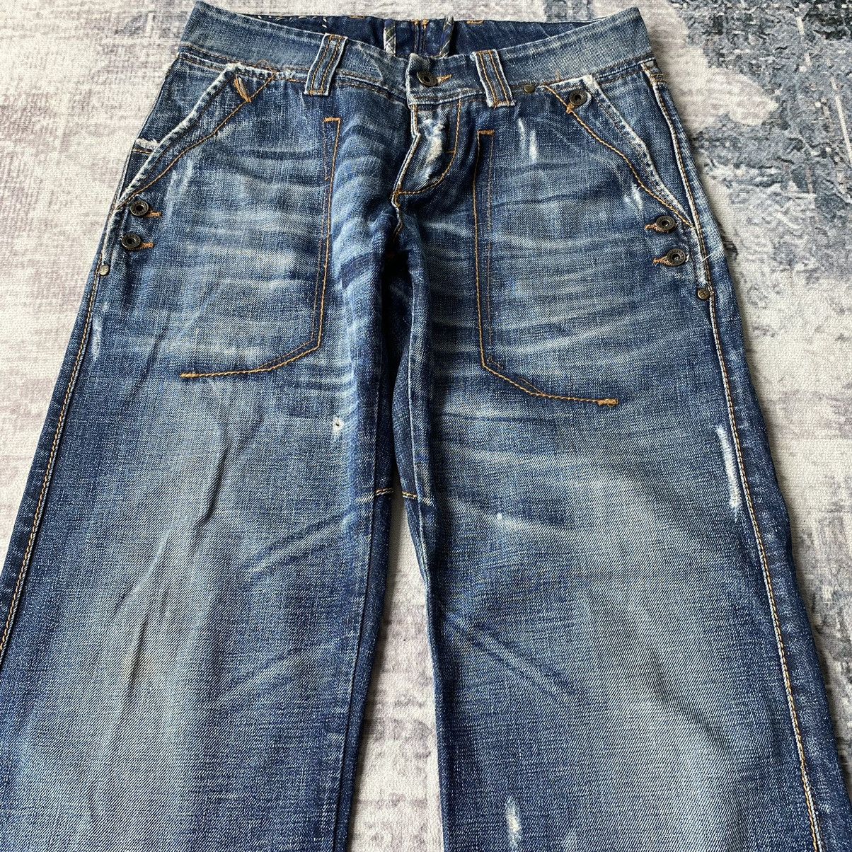 Designer × Ermanno Scervino Ermanno Scervino Distressed Jeans Size US 30 / EU 46 - 4 Thumbnail