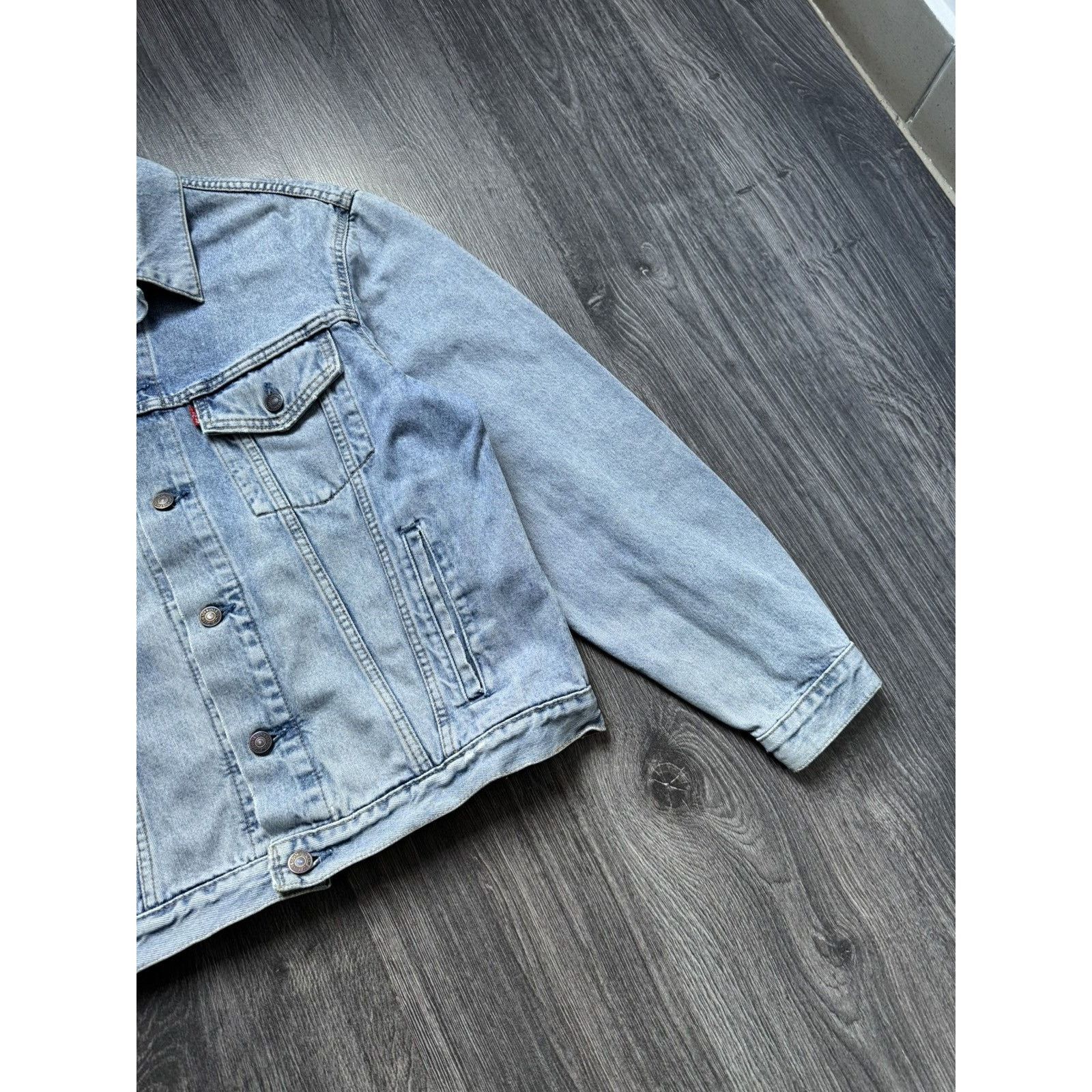 Levi's × Levi's Vintage Clothing × Vintage 89s Levi’s Vintage Denim Blue Jacket made in Yugoslavia Size US M / EU 48-50 / 2 - 3 Thumbnail