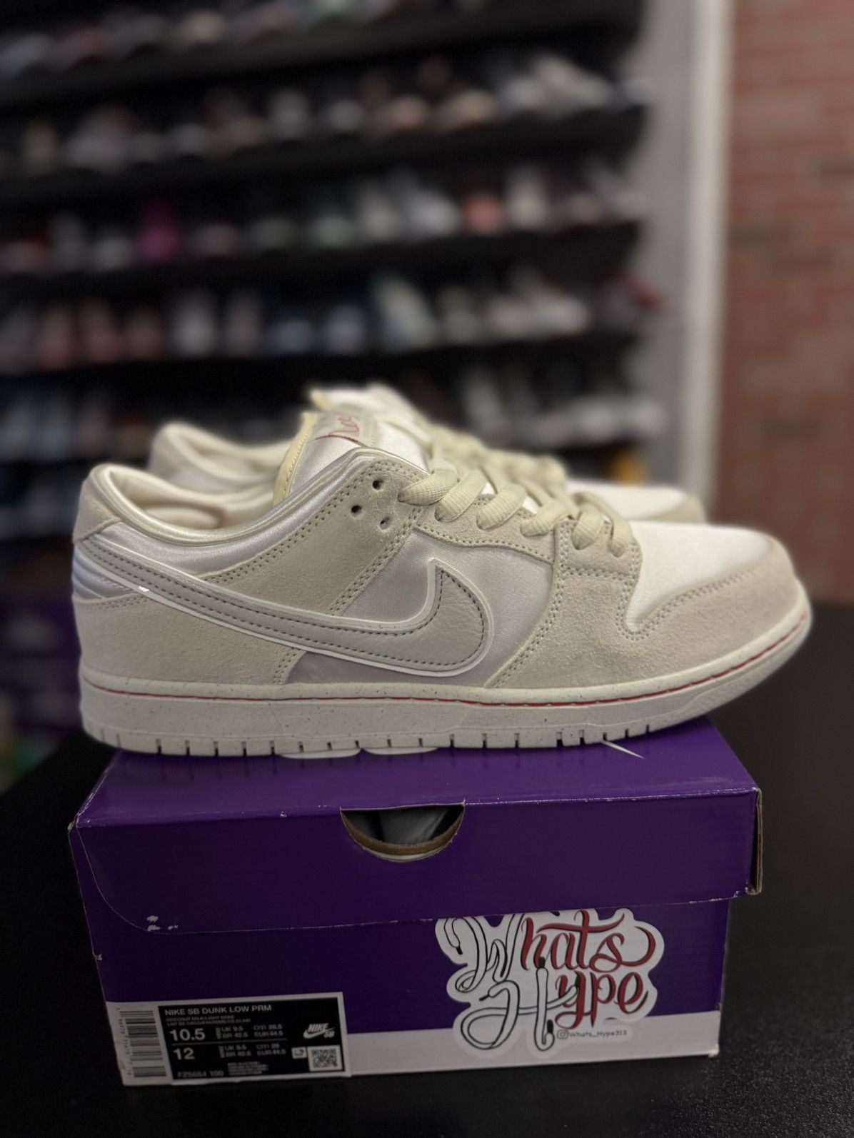 Nike Nike SB Dunk Low City Of Love Light Bone 10.5 (NEW) Size US 10.5 / EU 43-44 - 13 Thumbnail