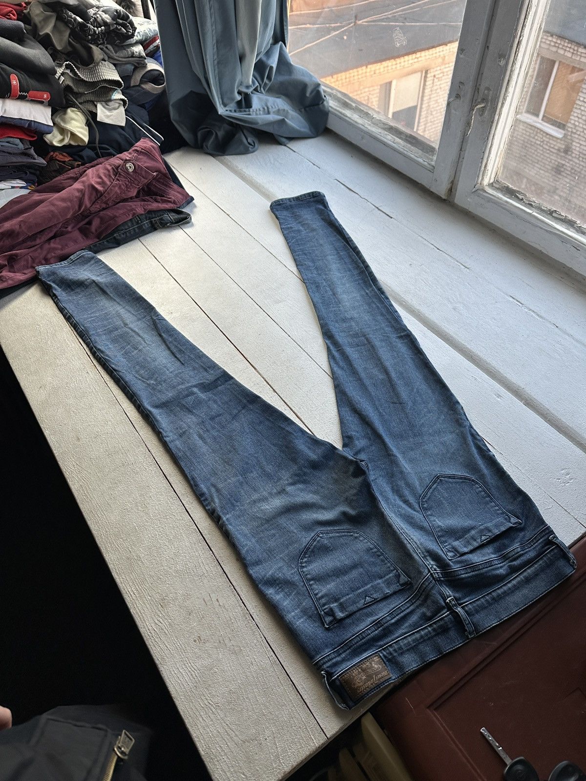 Diesel 🚨 DIESEL IFSIXWASNINE JEANS DENIM RARE Y2K FIT GOTHIC PUNK Size 30" / US 8 / IT 44 - 8 Thumbnail