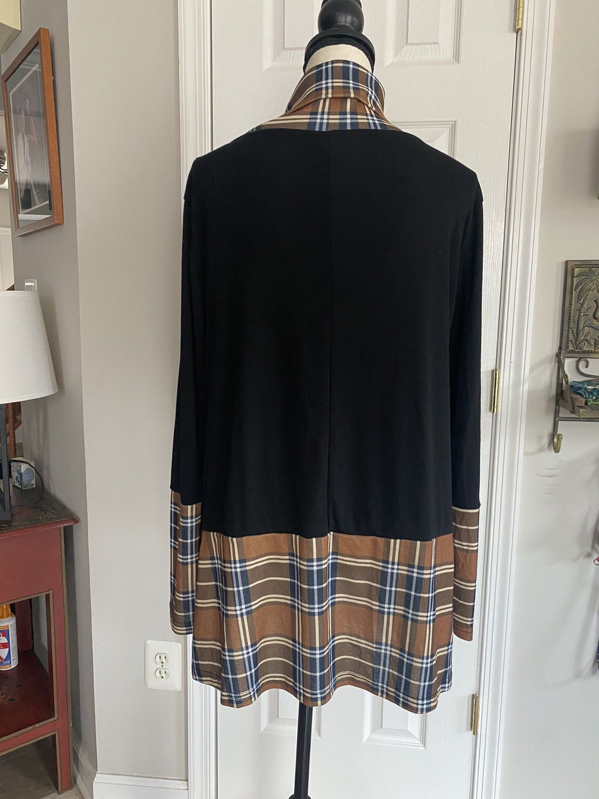 Other LVLX MIXED MEDIA LONG SLEEVE TOP SIZE L Size L / US 10 / IT 46 - 12 Thumbnail