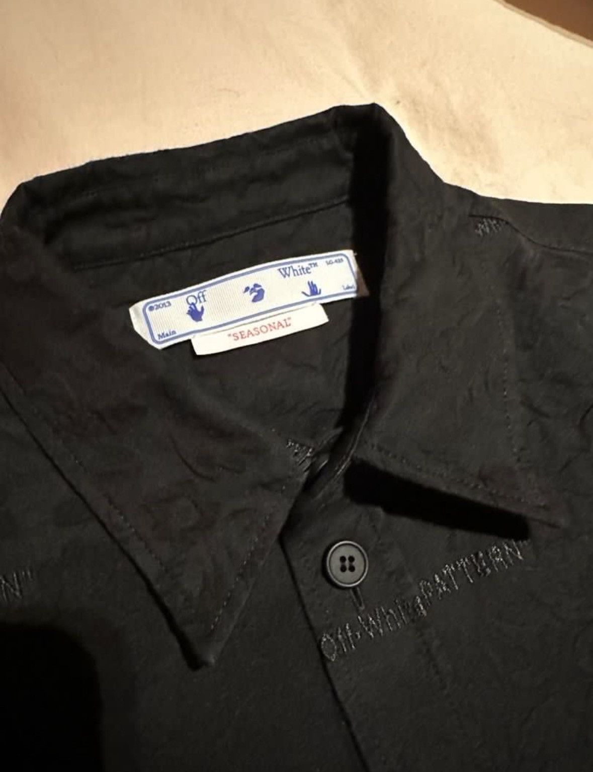 Off-White Off-White floral jacquard shirts Size US L / EU 52-54 / 3 - 5 Thumbnail