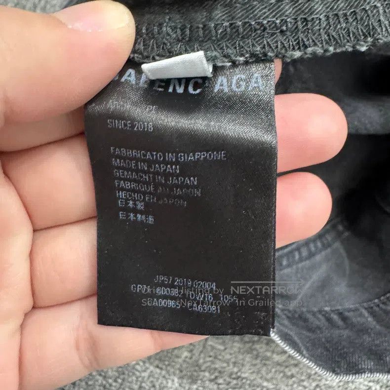 Balenciaga Balenciaga Distressed Washed Denim Pants Size US 30 / EU 46 - 3 Thumbnail