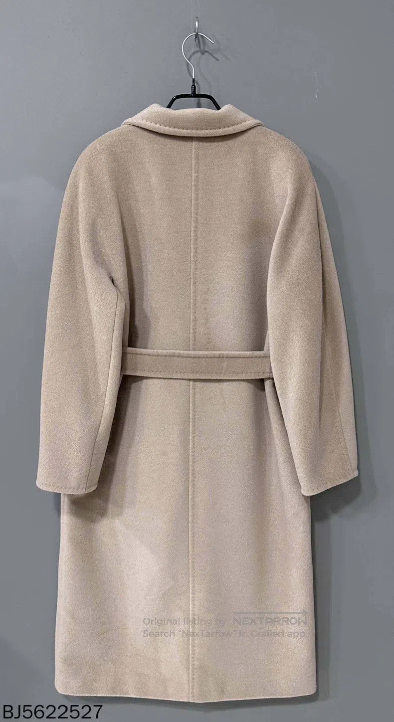 Max Mara Max Mara Beige Long Coat Jacket Size XXS / US 00 / IT 34 - 2 Thumbnail