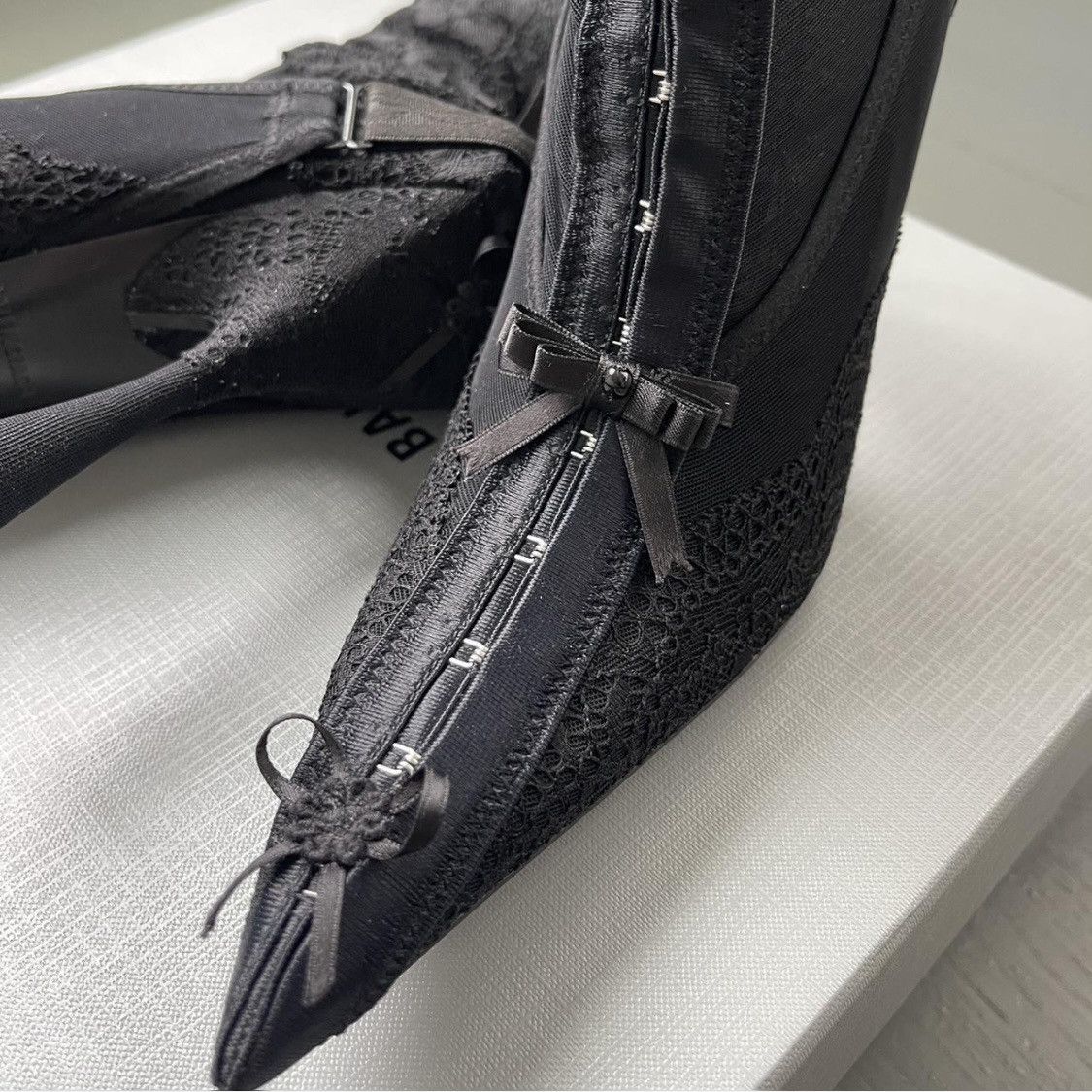 Balenciaga Balenciaga FW20 Lingerie Knife Boot Size US 6 / IT 36 - 7 Thumbnail