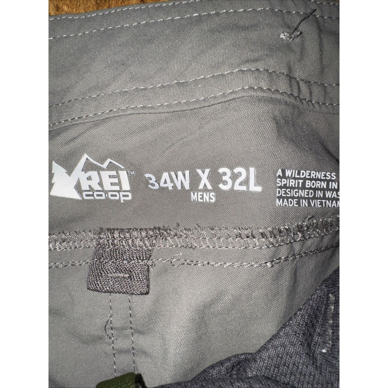 Vintage RIE Cargo Tech Hiking Pants 34x32 Lightweight Olive Toupe Size US 34 / EU 50 - 5 Thumbnail