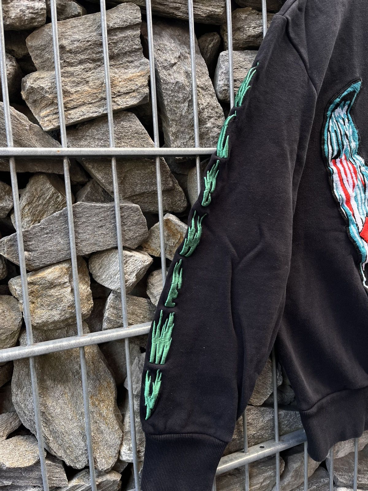 Diesel Diesel Eagle Rare Embroidered Sweatshirt Logo Y2k Size US M / EU 48-50 / 2 - 5 Thumbnail