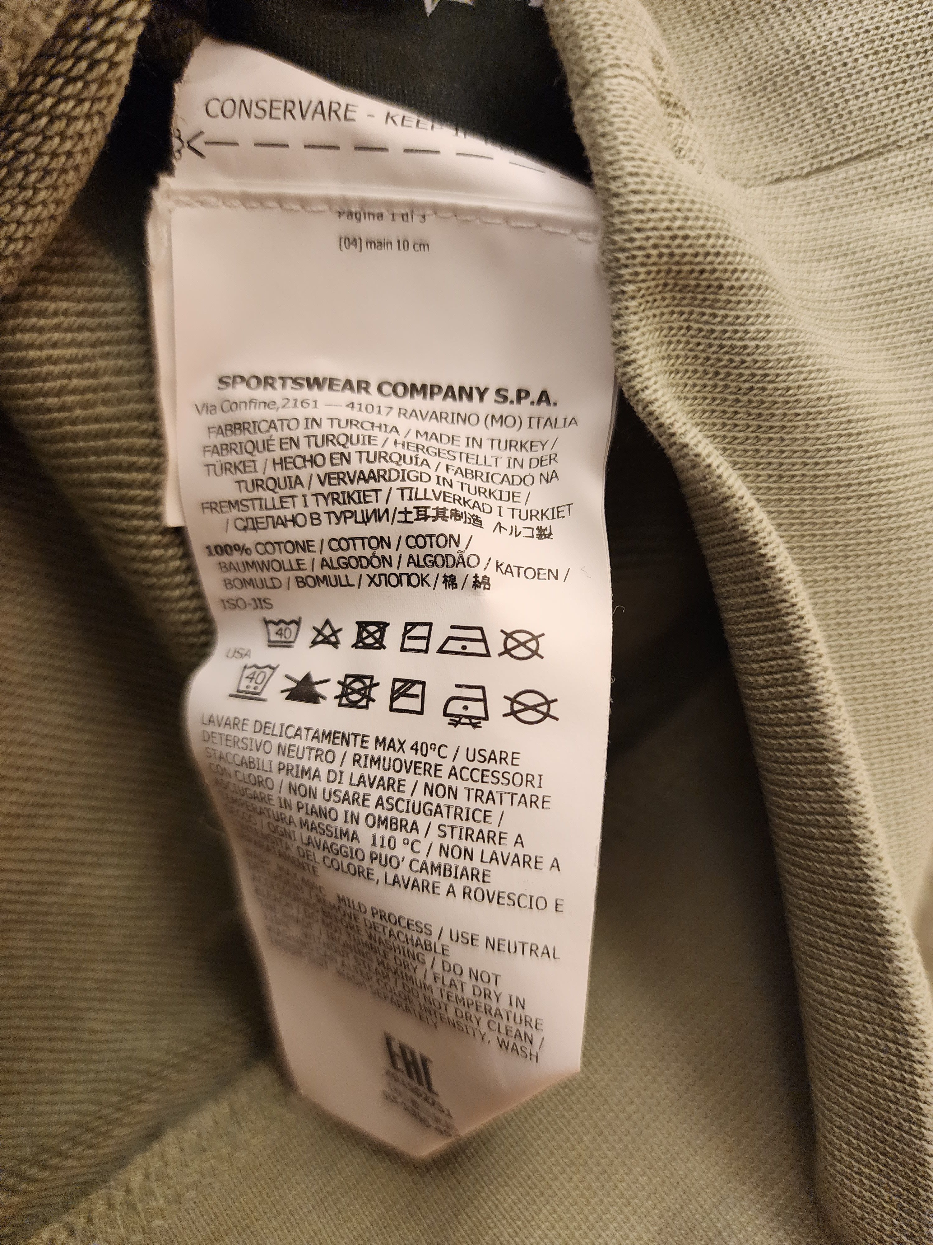 Stone Island Sage Green Sweatshirt Size US M / EU 48-50 / 2 - 5 Thumbnail