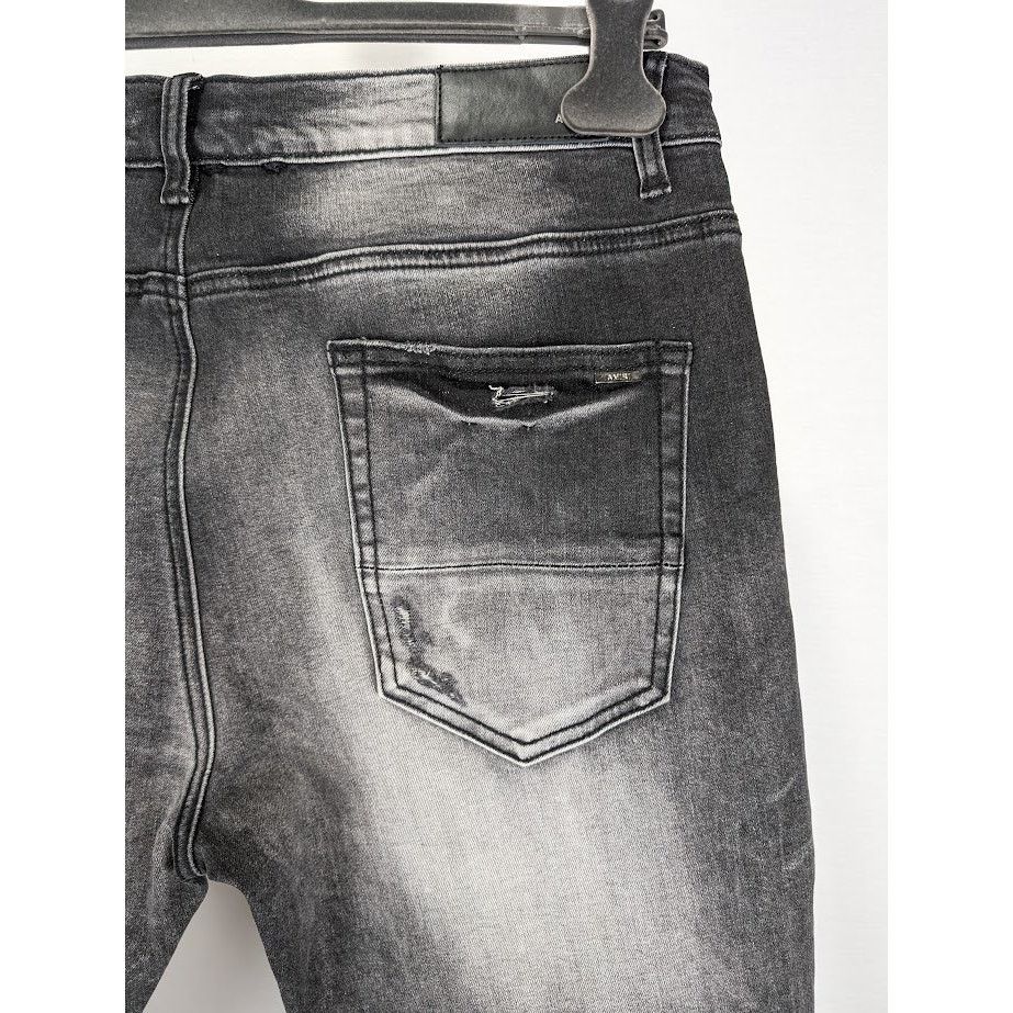 Amiri o1rshd1 MX1 Bandana Jeans in Black Size US 36 / EU 52 - 18 Thumbnail