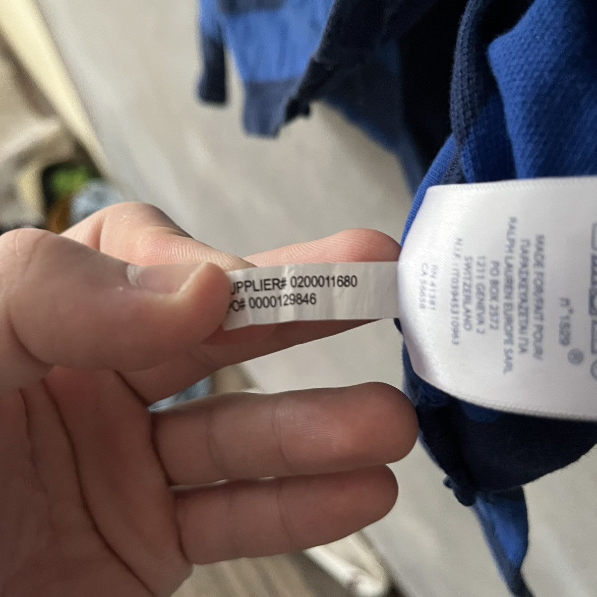 Polo Ralph Lauren Polo Ralph Lauren T-Shirt Polo Blue Size US L / EU 52-54 / 3 - 12 Thumbnail