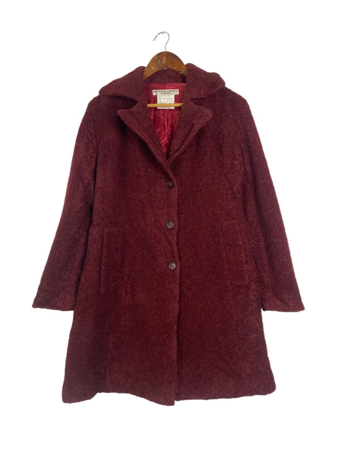 Vintage Katharine Hamnett London Long Coat Size US M / EU 48-50 / 2 - 1 Thumbnail