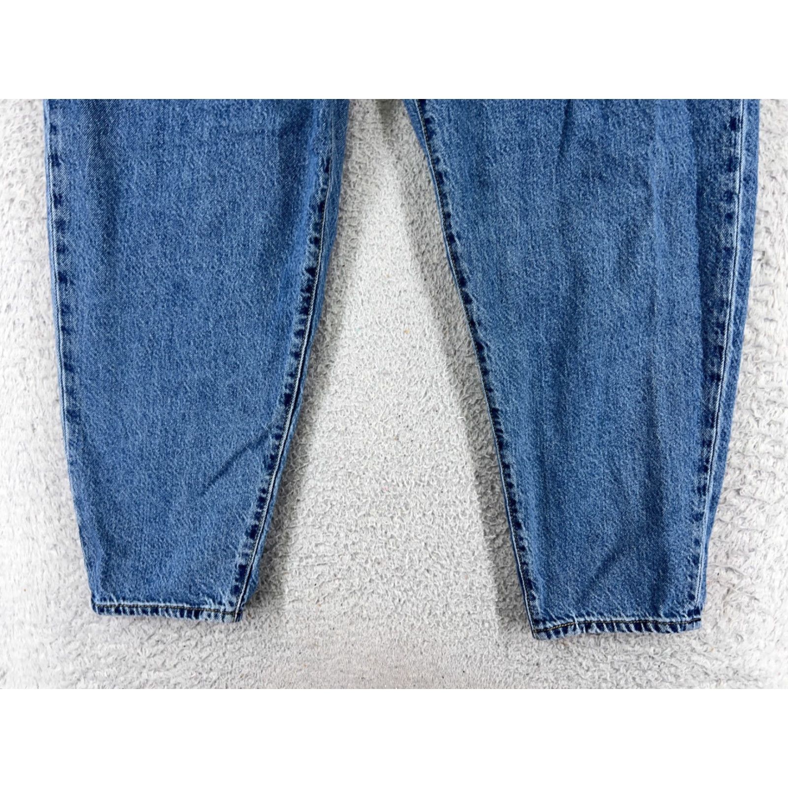 Levi's Levi's Jeans Womens 32 Blue Denim Wide-Leg High Rise Stretch Distressed Regular 5-Pocket Denim Pants Vintage No (if needed) Size 24" / US 00 / IT 34 - 2 Thumbnail