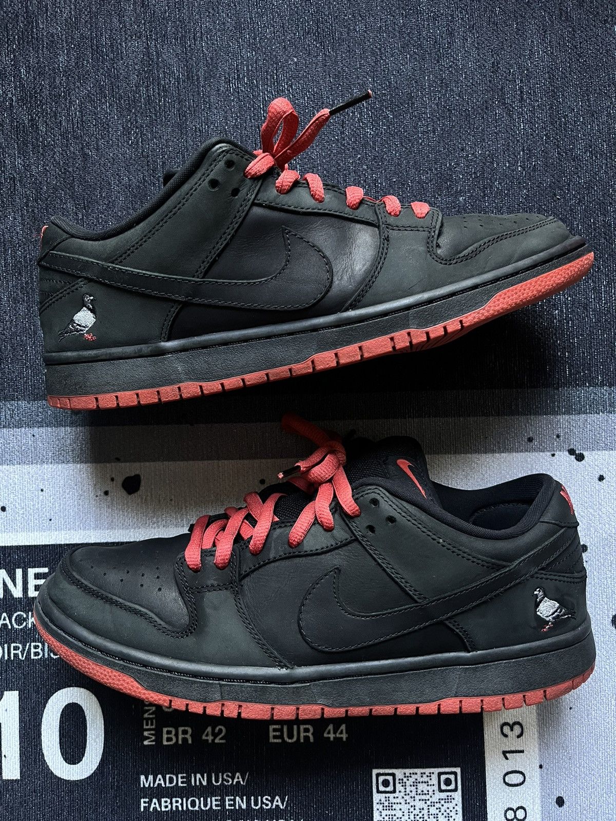 Nike Nike SB Dunk Low Black Pigeon | Grailed