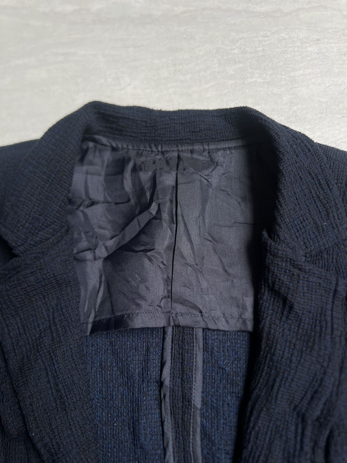 Issey Miyake Issey Miyake Navy Blazers Size 50L - 5 Thumbnail