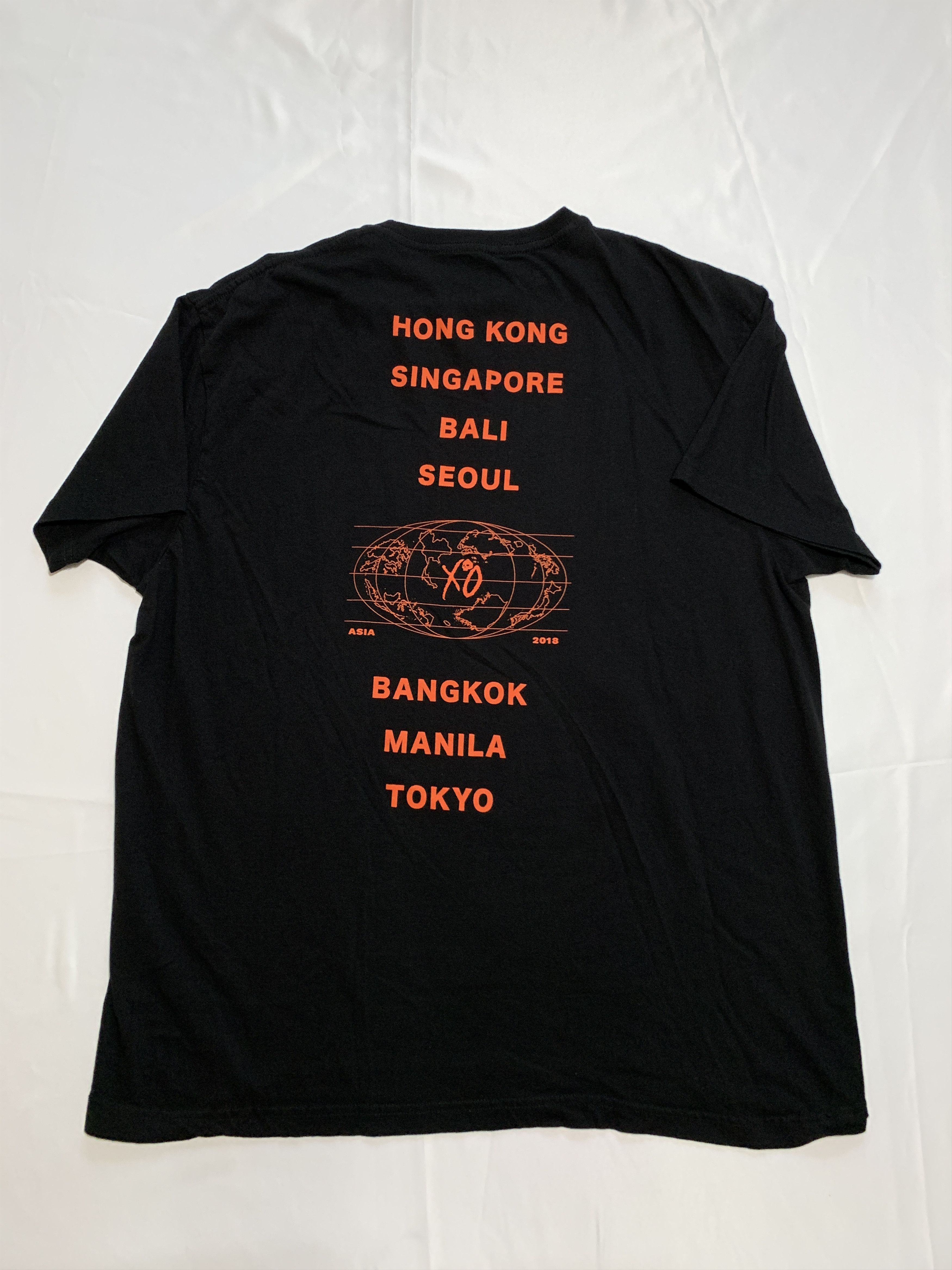 The Weeknd Abel The Killer XO Japan Tokyo Exclusive T-shirt