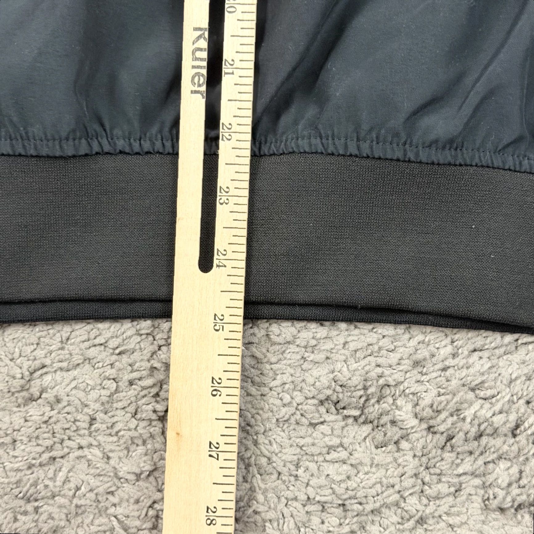 Vintage Zero Restriction Jacket Women M Black Windbreaker 1/4 Zip Pockets USA Size 32" / US 10 / IT 46 - 7 Thumbnail