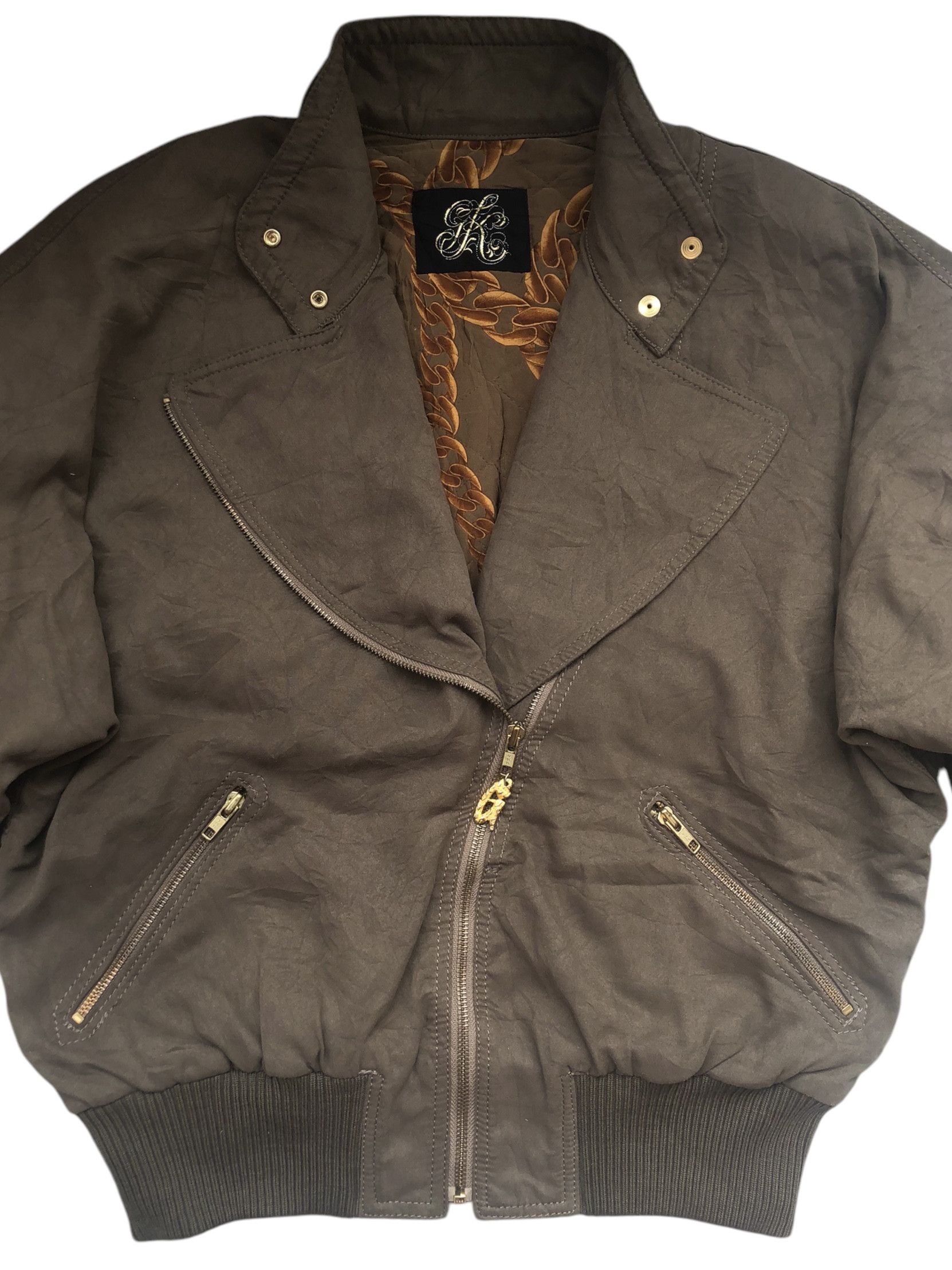 Designer × Japanese Brand LA MODA GOJI ITALIYA Bomber Sukajan Jacket Tiger Designer Size US S / EU 44-46 / 1 - 5 Thumbnail