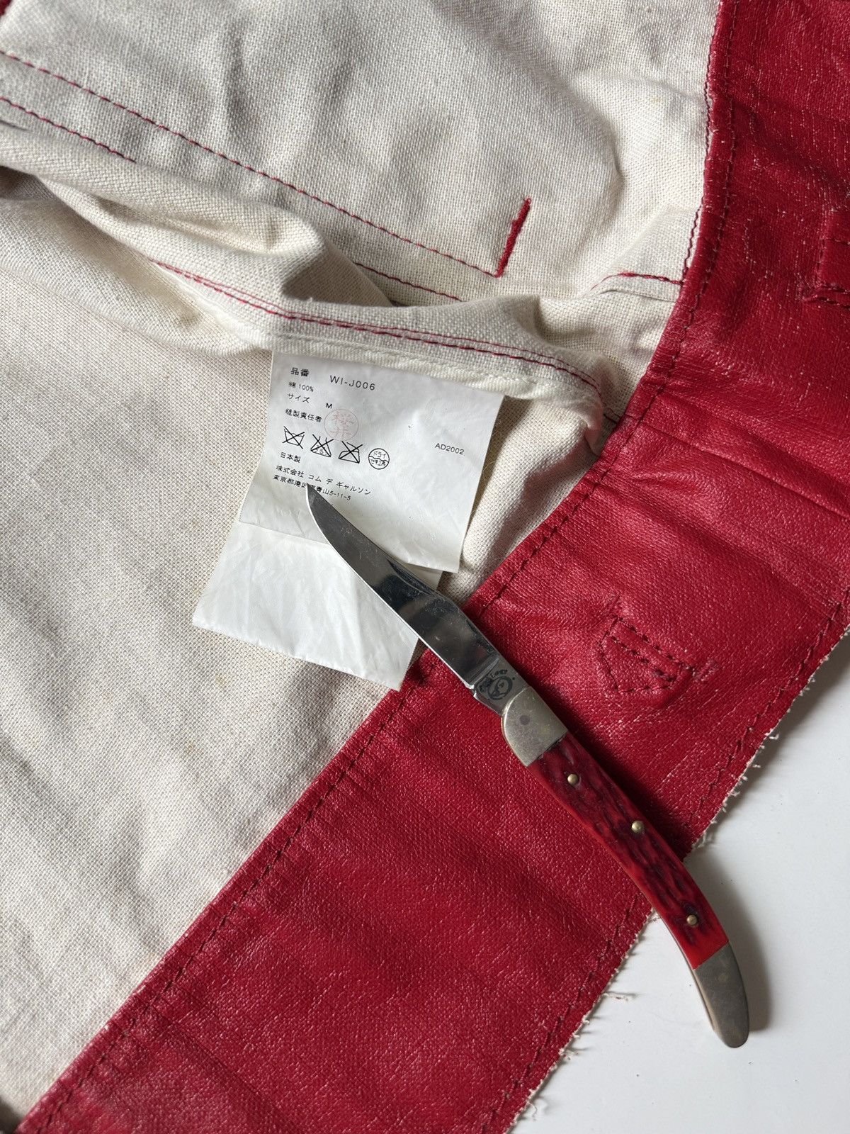 Junya Watanabe Junya Watanabe aw02’ red aviakit studded jacket Size US M / EU 48-50 / 2 - 4 Thumbnail