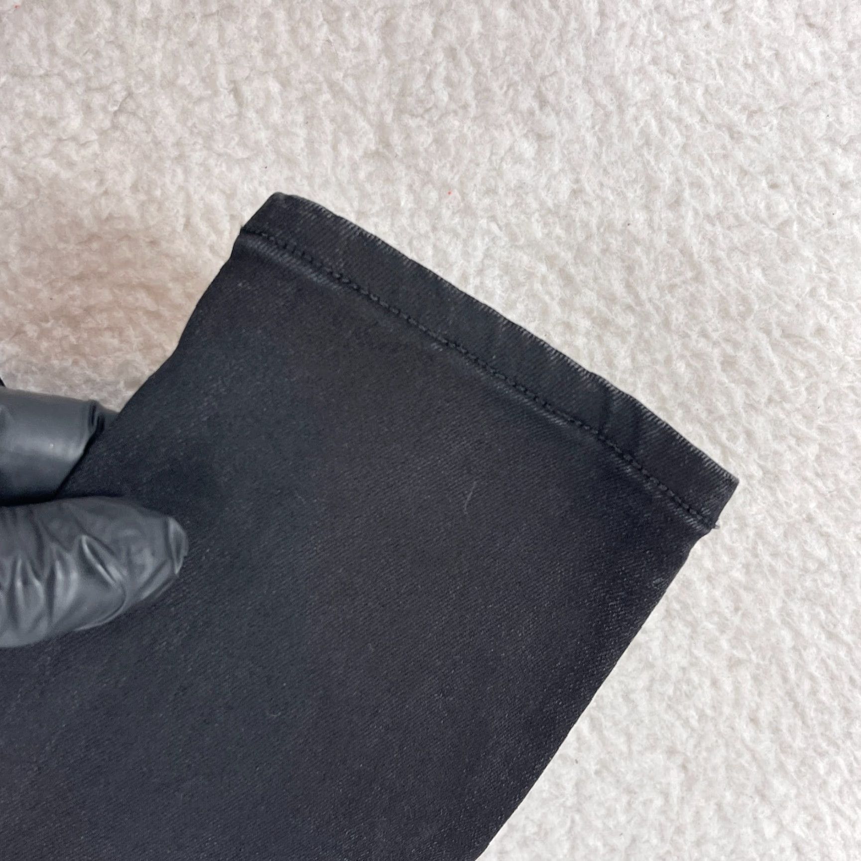 Veronica Beard VERONICA BEARD Debbie Skinny High-Rise Jeans Womens Size 25 Black Denim Mid-Rise Jeans Size 42" / US 20 - 7 Thumbnail