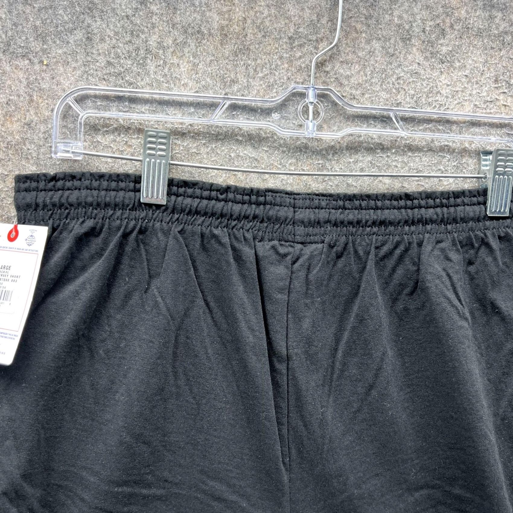 Champion Champion Jersey Shorts Mens XL Black 9 Inch Athletic Gym Drawstring Pockets Size US XL / EU 56 / 4 - 6 Thumbnail