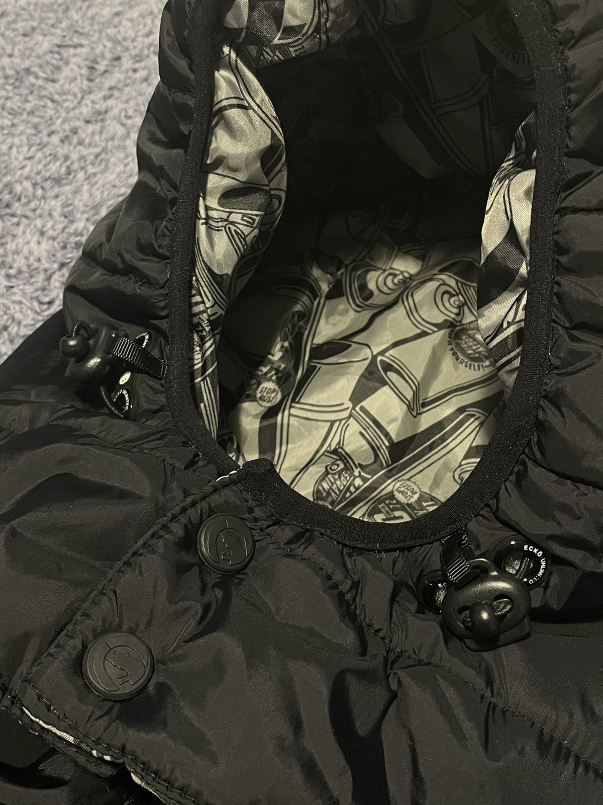Ecko Unltd. × Japanese Brand Down jacket Ecko Untld Size US L / EU 52-54 / 3 - 3 Thumbnail