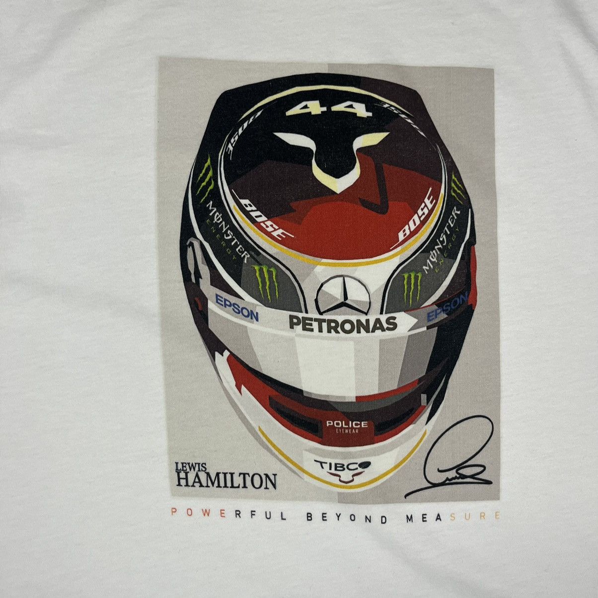 Mercedes-Benz Vintage Mercedes-Benz AMG Petronas F1 Hamilton T-Shirt Size US XL / EU 56 / 4 - 2 Thumbnail