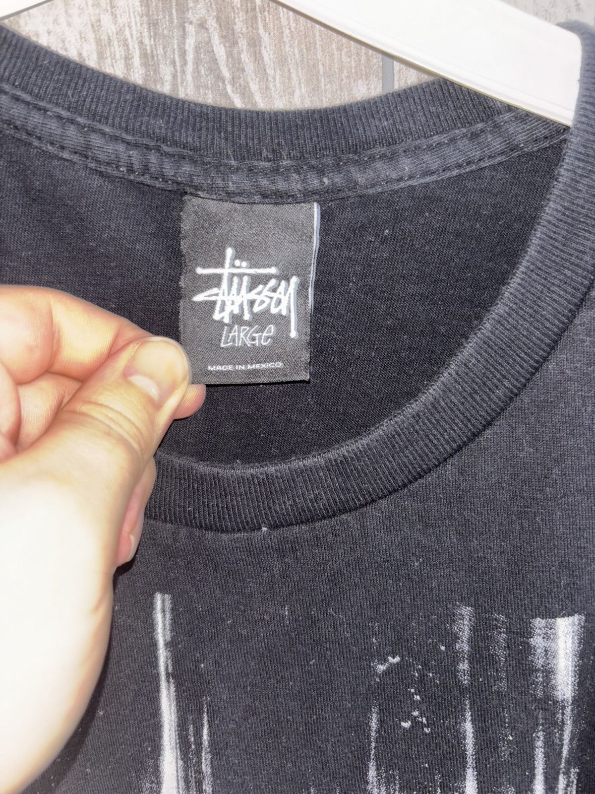 Stussy Stüssy Smudged World Tour Tee Size US L / EU 52-54 / 3 - 4 Thumbnail